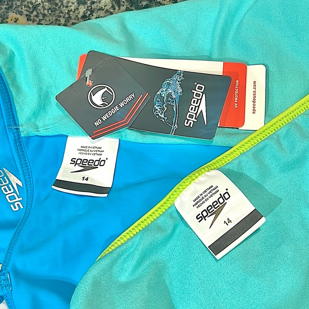 Speedo Heather Splice Tankini Set - Picture 11 of 12